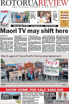 Rotorua Review - March 11th 2015