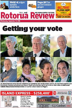 Rotorua Review - September 14th 2016